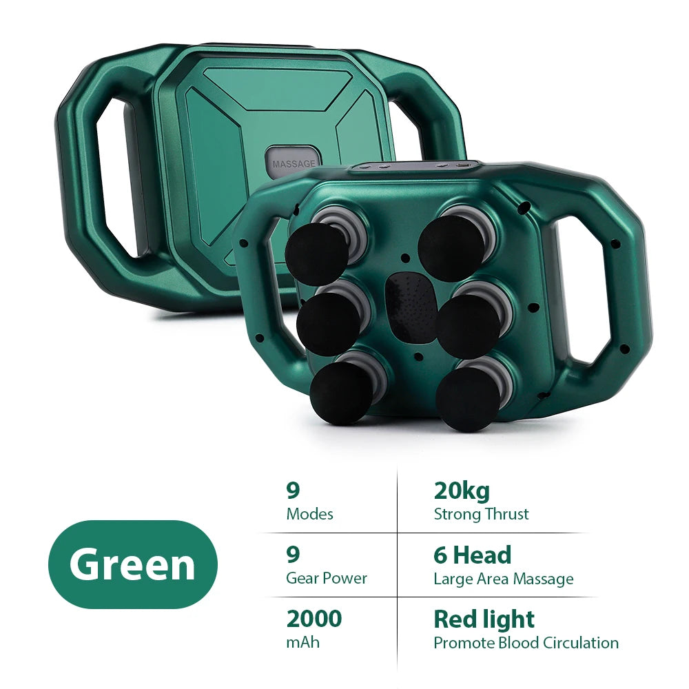 Six-Head Deep Tissue Massager