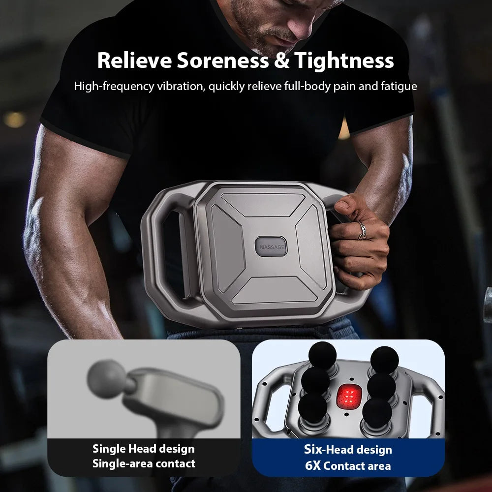 Six-Head Deep Tissue Massager