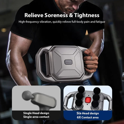 Six-Head Deep Tissue Massager