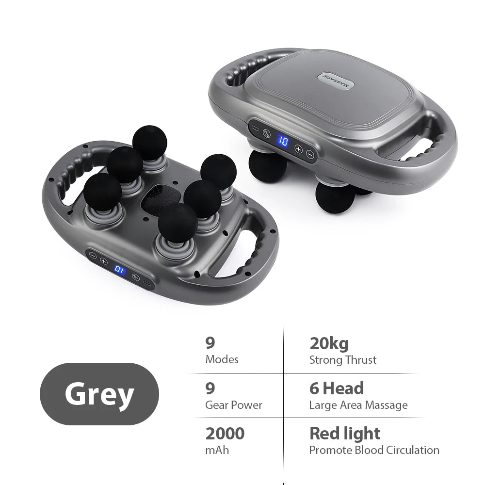 Six-Head Deep Tissue Massager