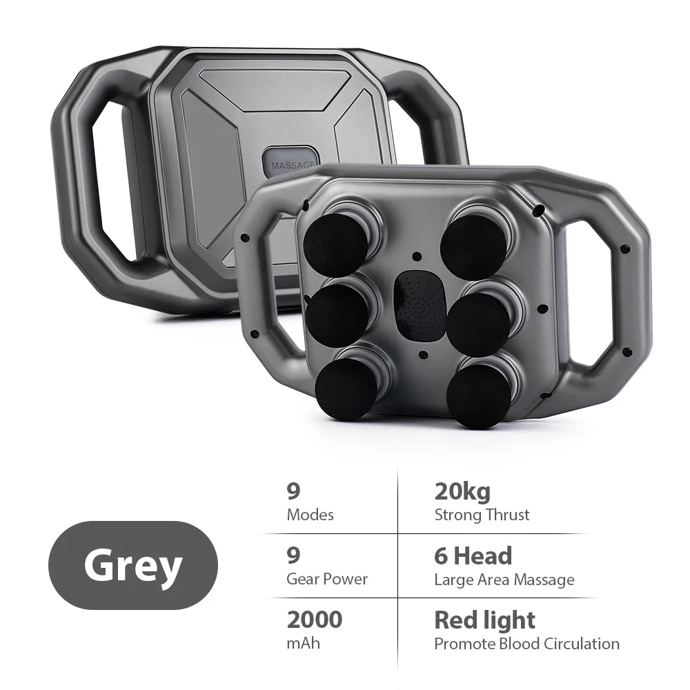 Six-Head Deep Tissue Massager
