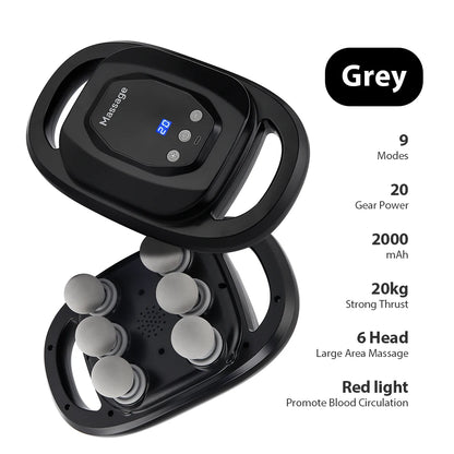 Six-Head Deep Tissue Massager